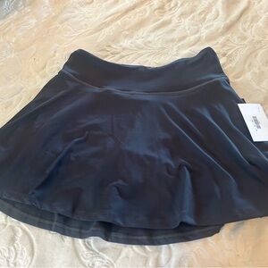 Chic Black Skater Skirt